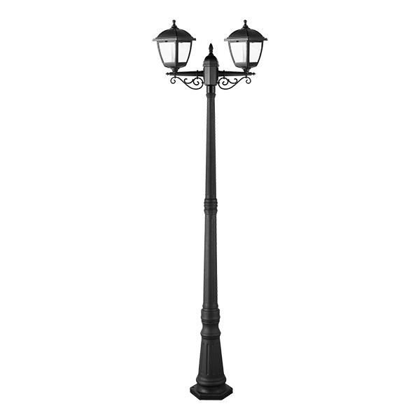 PAUL ΦΑΝΑΡΙ ΣΤΑΝΤ 2XE27 ΜΑΥΡΟ H2174 IP44