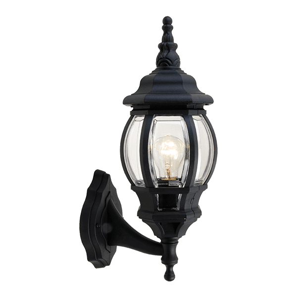 JAMES ΦΑΝΑΡΙ ΠΡΟΣ ΤΑ ΠΑΝΩ 1XE27 ΜΑΥΡΟ IP44