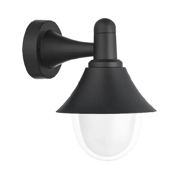 MATTHEW ΦΩΤΙΣΤΙΚΟ ΚΗΠΟΥ 1XE27 ΜΑΥΡΟ IP44