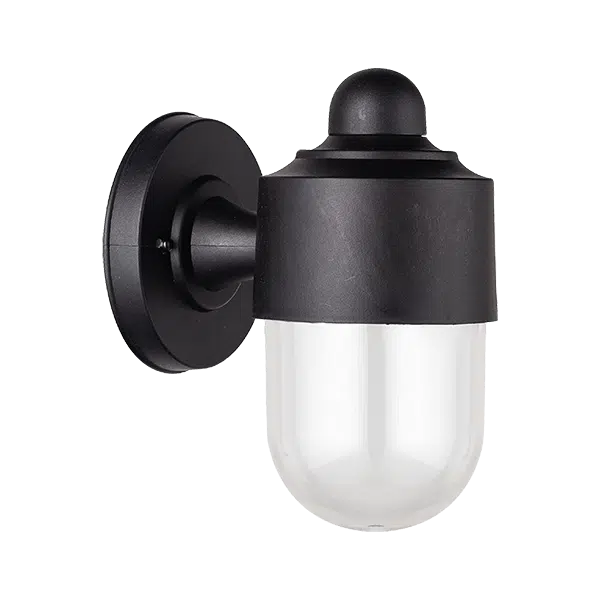 ROGER ΦΩΤΙΣΤΙΚΟ ΚΗΠΟΥ 1XE27 ΜΑΥΡΟ IP44