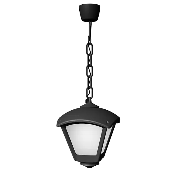 DARIO 250 GARDEN HANGING LAMP 1XE27 IP55 BLACK