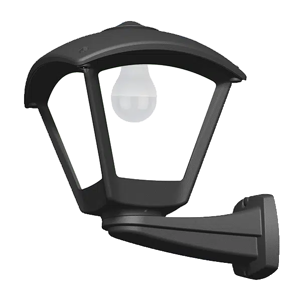 DARIO 250 GARDEN WALL LAMP 1XE27 IP55 BLACK
