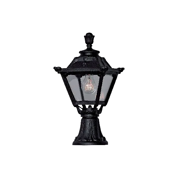 GOLIA ΦΩΤΙΣΤΙΚΟ ΚΗΠΟΥ 1XE27 H470 IP55 ΜΑΥΡΟ