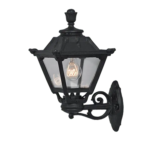 GOLIA ΦΑΝΑΡΙ ΠΡΩΣ ΤΑ ΠΑΝΩ 1XE27 IP55 ΜΑΥΡΟ