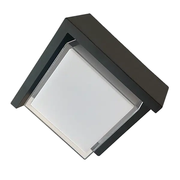 GRF341 LED ΑΠΛΙΚΑ 10W 4000K IP44 ΜΑΥΡΗ
