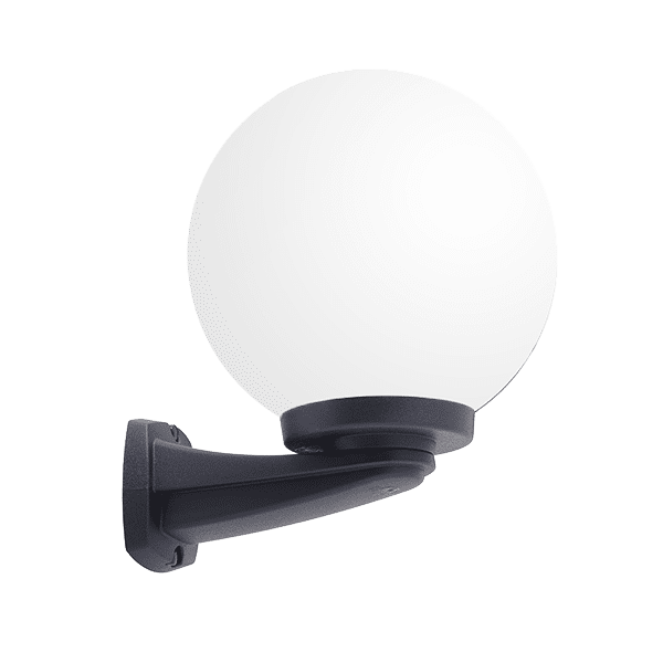 NARDO 250 GARDEN WALL LAMP 1XE27 IP55 BLACK