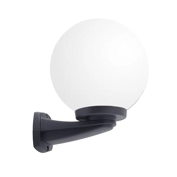 NARDO 250 GARDEN WALL LAMP 1XE27 IP55 BLACK