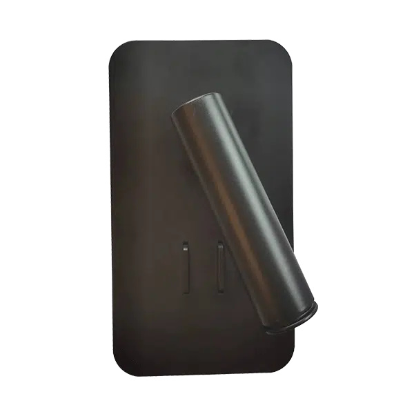 EL-124 ΕΠΙΤΟΙΧΙΟ LED ΦΩΤΙΣΤΙΚΟ 2X3W 4000K ΜΑΥΡΟ