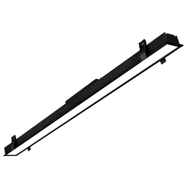 ELMARK LED ΠΡΟΦΙΛ ΧΩΝΕΥΤΗΣ ΤΟΠΟΘΕΤΗΣΗΣ 600mm 24W 4000K ΜΑΥΡΟ