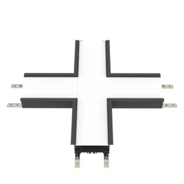 X-ΚΟΝΕΚΤΟΡΑΣ ΓΙΑ ΧΩΝΕΥΤΟ ΠΡΟΦΙΛ ELMARK 3000K ΜΑΥΡΟ