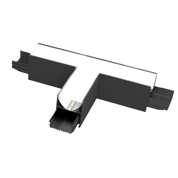 T-ΚΟΝΕΚΤΟΡΑΣ ΓΙΑΕΞΩΤΕΡΙΚΟ ΠΡΟΦΙΛ ELMARK 3000K ΜΑΥΡΟ