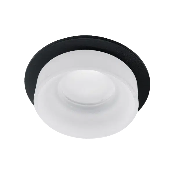 SA-045/1 ΜΟΝΟ ΣΠΟΤ ΣΤΡΟΓΓΥΛΟ ΜΑΥΡΟ/ΛΕΥΚΟ