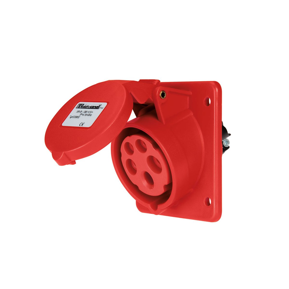 EC690 FLUSH MOUNT. SOCKET 16A IP44 3P+N+E 346-415V EC690 FLUSH MOUNT. SOCKET 16A IP44 3P+N+E 346-415V