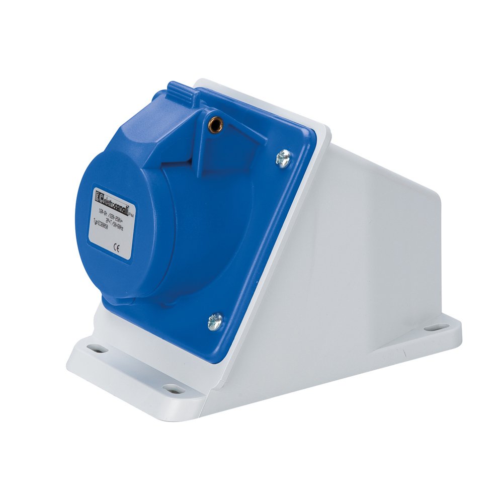EC690 FIXED SOCKET 32A IP44 1P+N+E 220-240V EC690 FIXED SOCKET 32A IP44 1P+N+E 220-240V