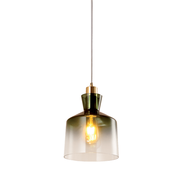 ALMA ΚΡΕΜΑΣΤΟ ΦΩΤΙΣΤΙΚΟ 1XE27 ΠΡΑΣΙΝΟ/ΧΡΥΣΟ