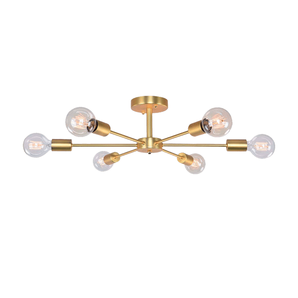 ROXI ΠΟΛΥΦΩΤΟ 6XE27 ΧΡΥΣΟ