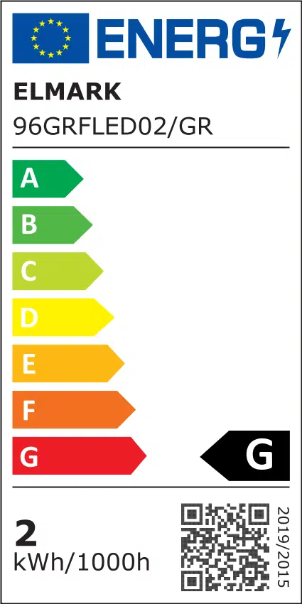GRF02 LED ΑΠΛΙΚΑ ΕΞΩΤ. ΧΩΡΟΥ 1.8W 4000K IP65 ΓΚΡΙ - Image 2