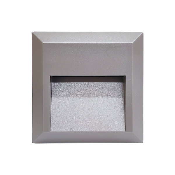 GRF52 LED ΑΠΛΙΚΑ ΕΞΩΤ. ΧΩΡΟΥ 1.5W 4000K IP65 ΓΚΡΙ