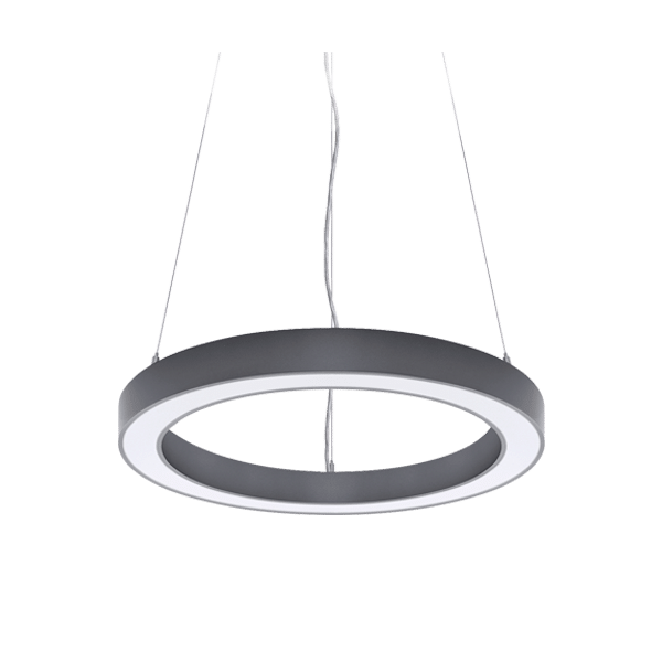 RINGS LED ΣΤΡΟΓΓΥΛΟ ΦΩΤΙΣΤΙΚΟ 50W 4000K D1000 ΓΚΡΙ