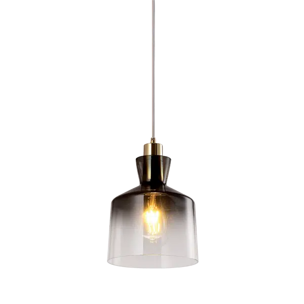 ALMA ΚΡΕΜΑΣΤΟ ΦΩΤΙΣΤΙΚΟ 1XE27 ΓΚΡΙ/ΧΡΥΣΟ