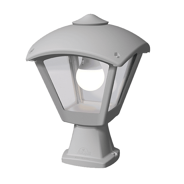 DARIO 250 GARDEN FLOOR LAMP 1XE27 IP55 GREY