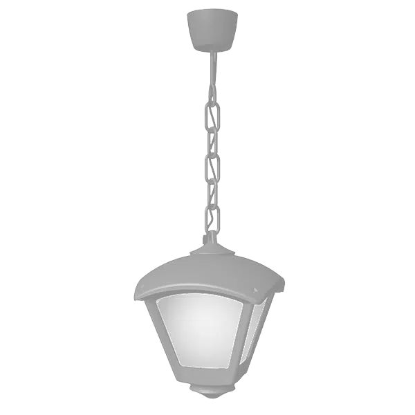 DARIO 250 GARDEN HANGING LAMP 1XE27 IP55 GREY