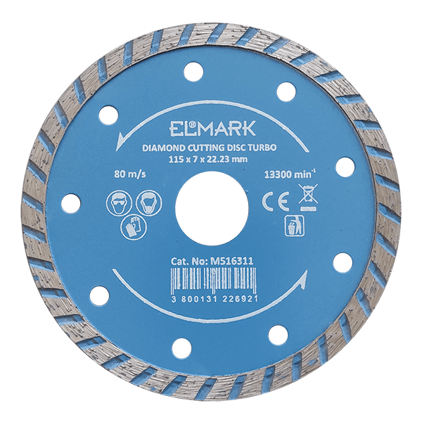 ΔΙΑΜΑΝΤΟΔΙΣΚΟΣ TURBO 125Х22.2mm