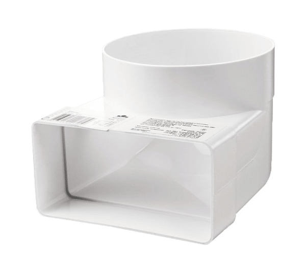 PVC ΓΩΝΙΑ PVC ΠΛΑΚΕ Ф100/55Х110 /KLD/