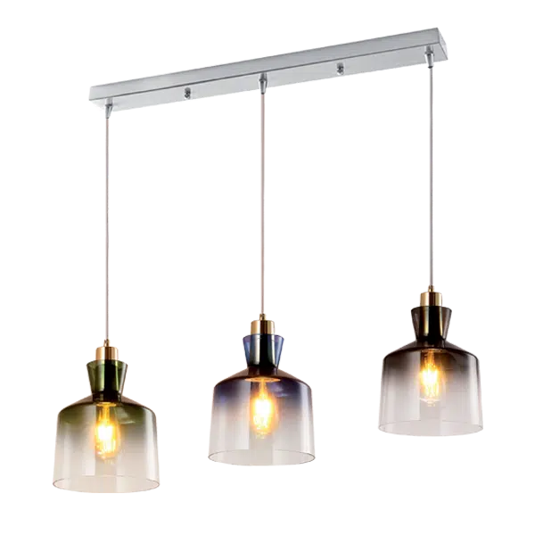 ALMA ΚΡΕΜΑΣΤΟ ΦΩΤΙΣΤΙΚΟ 3XE27 ΠΟΛΥΧΡΩΜΟ