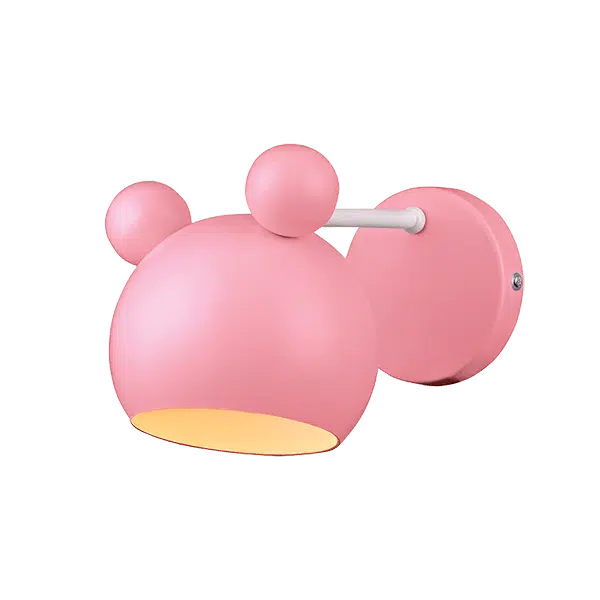 MICKEY ΑΠΛΙΚΑ 1XE27 ΡΟΖ