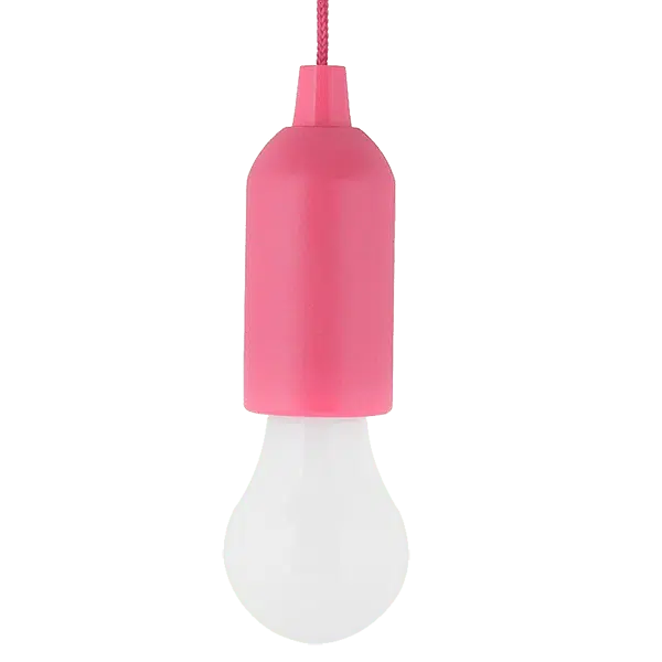 ΦΟΡΗΤΗ ΛΑΜΠΑ ΜΕ ΜΠΑΤΑΡΙΑ E-6621 1W PINK