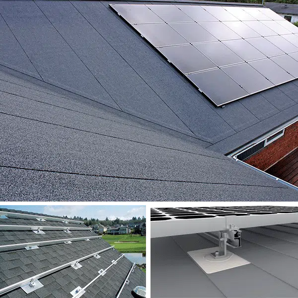 STRUCTURE FOR BITUMEN ROOF 430W PANEL 10kW
