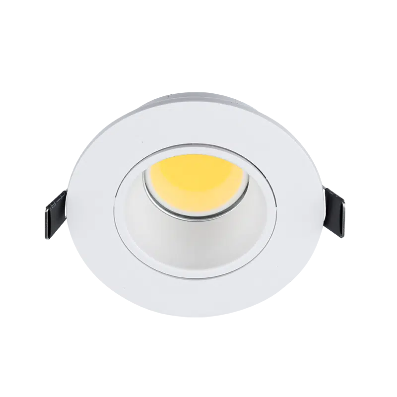 LED ΣΠΟΤ ΠΛΑΣΤΙΚΟ ΣΤΡΟΓΓΥΛΟ COB 7W 2700-3000K ΛΕΥΚΟ