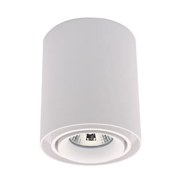 DL-044 ΣΤΡΟΓΓΥΛΟ ΣΠΟΤ ΕΞΩΤΕΡΙΚΗΣ ΤΟΠΟΘΕΤΗΣΗΣ ΛΕΥΚΟ