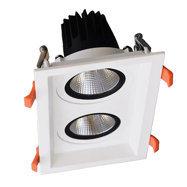 ΔΙΠΛΟ ΚΙΝΟΥΜΕΝΟ LED ΣΠΟΤ 2X15W 230V 4000K ΛΕΥΚΟ