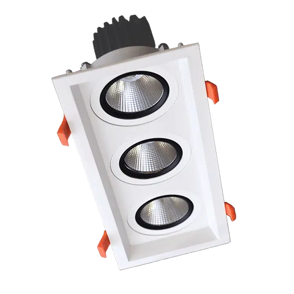 ΤΡΙΠΛΟ ΚΙΝΟΥΜΕΝΟ LED ΣΠΟΤ 3X15W 230V 4000K ΛΕΥΚΟ