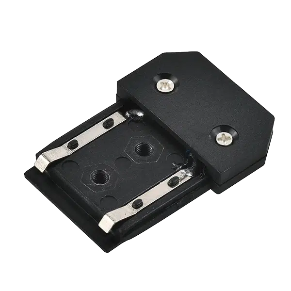 EL-EC 1 COLOUR SERIES END CAP FOR RAIL WHITE