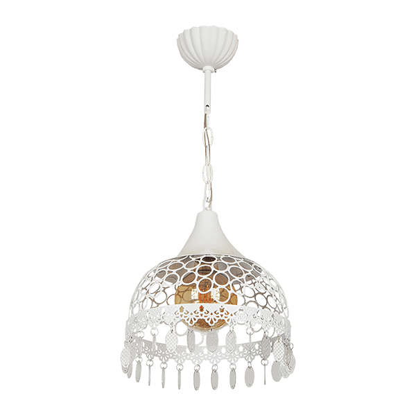 EBRULI ΚΡΕΜΑΣΤΟ ΦΩΤΙΣΤΙΚΟ 1XE27 ΛΕΥΚΟ