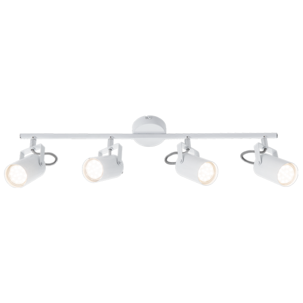 IZZY ΣΠΟΤ 4xGU10 ΛΕΥΚΟ