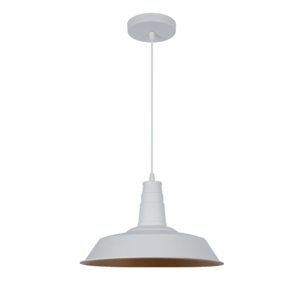 MATT ΚΡΕΜΑΣΤΟ ΦΩΤΙΣΤΙΚΟ 1XE27 ΛΕΥΚΟ D360mm