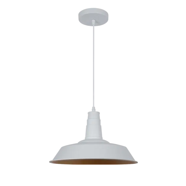 MATT ΚΡΕΜΑΣΤΟ ΦΩΤΙΣΤΙΚΟ 1XE27 ΛΕΥΚΟ D360mm