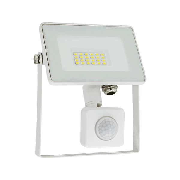 VEGA20 SLIM SMD 20W LED ΠΡΟΒΟΛΕΑΣ ΜΕ ΑΝΙΧΝΕΥΤΗ 4000K ΛΕΥΚΟΣ