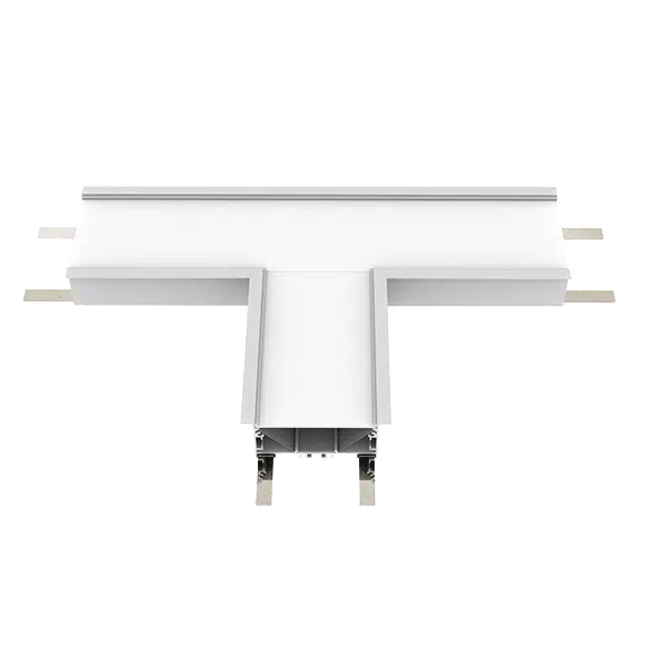 T-ΚΟΝΕΚΤΟΡΑΣ ΓΙΑ ΧΩΝΕΥΤΟ ΠΡΟΦΙΛ ELMARK 3000K ΛΕΥΚΟ