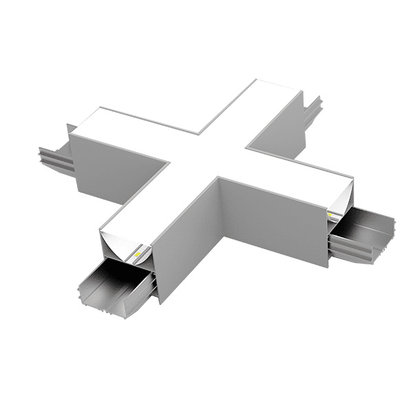 X-ΚΟΝΕΚΤΟΡΑΣ ΓΙΑ ΕΞΩΤΕΡΙΚΟ ΠΡΟΦΙΛ ELMARK 3000K ΛΕΥΚΟ