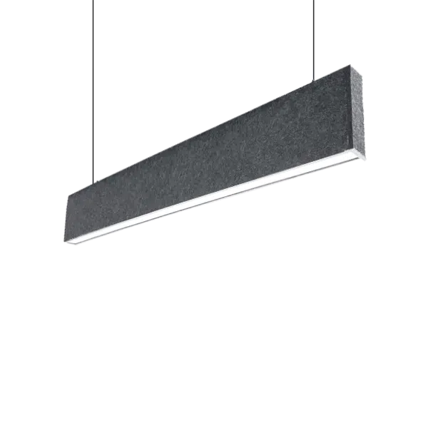 ΗΧΟΑΠΟΡΡΟΦΙΤΙΚΟ LED ΠΡΟΦΙΛ ΚΡΕΜΑΣΤΟ S36 40W 4000K ΛΕΥΚΟ