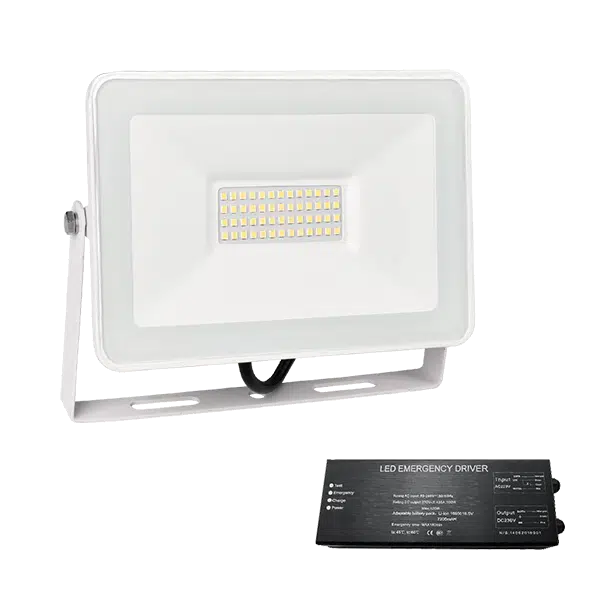 VEGA SLIM SMD LED ΠΡΟΒΟΛΕΑΣ 100W 4000K ΛΕΥΚΟ+ ΚΙΤ ΑΣΦΑΛΕΙΑΣ