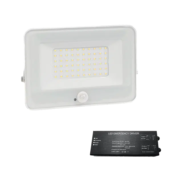 VEGA SLIM SMD LED ΠΡΟΒΟΛΕΑΣ 30W ΜΕ ΑΝΙΧΝΕΥΤΗ ΛΕΥΚΟ+ ΚΙΤ ΑΣΦΑΛΕΙΑΣ