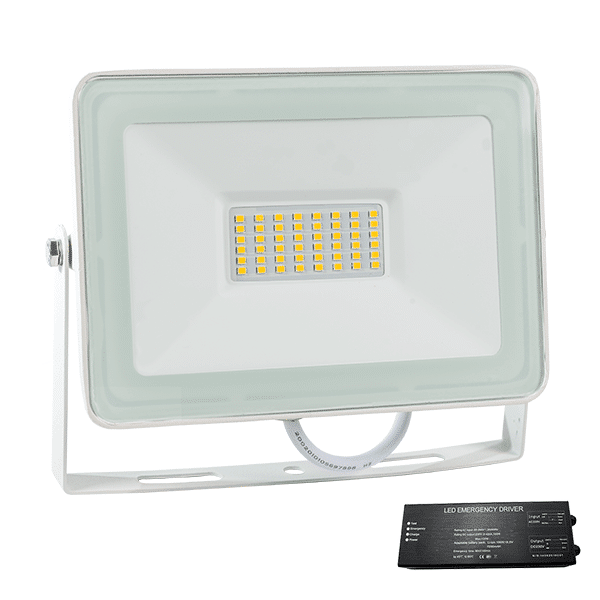 VEGA50 SLIM SMD 50W LED ΠΡΟΒΟΛΕΑΣ 3000K ΛΕΥΚΟ+ ΚΙΤ ΑΣΦΑΛΕΙΑΣ