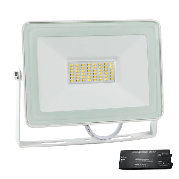 VEGA50 SLIM SMD 50W LED ΠΡΟΒΟΛΕΑΣ 3000K ΛΕΥΚΟ+ ΚΙΤ ΑΣΦΑΛΕΙΑΣ