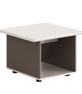 ΒΟΗΘΗΤΙΚΟ ΤΡΑΠΕΖAKI ΣΕΙΡΑ NEWLINE HM18286 ΜΕΛΑΜΙΝΗ ΚΡΕΜ-ΑΝΟΙΧΤΟ ΚΑΦΕ 60x60x42Υεκ